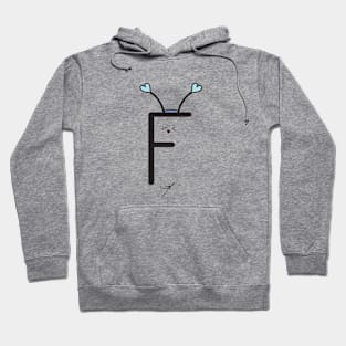 Alphabet Letter F Hoodie